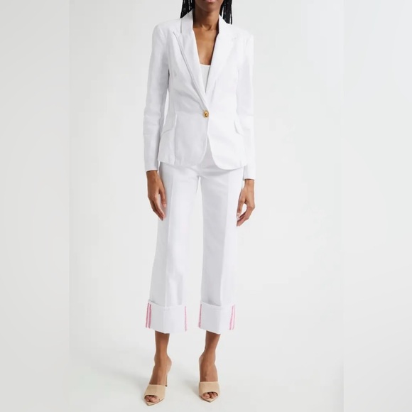 L’AGENCE Leighton Ultra High Rise Cuff Stovepipe Jeans NWT✨$275 Size 27 - Picture 2 of 11